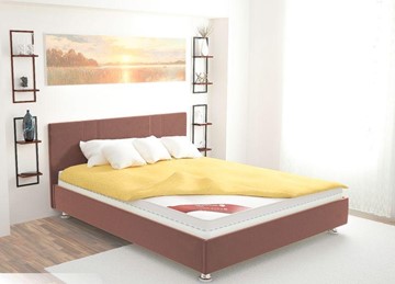 Кровать полутороспальная Вена 140х200 (с основанием) в Махачкале