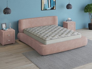 Кровать спальная Zephyr 180х200, (Велсофт Винтажный розовый) в Махачкале