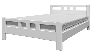 Кровать Вероника-2 (Белый Античный) 140х200 в Махачкале