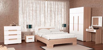Модульная спальня Версаль Некст, цвет дуб сонома/белый в Махачкале