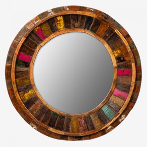 Навесное зеркало Маниша круглое в Махачкале