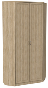 Шкаф 401 угловой со штангой, цвет Дуб Сонома в Махачкале