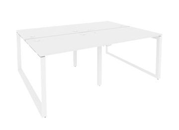 Письменный стол O.MO-D.RS-4.1.8, Белый/Белый бриллиант в Махачкале