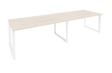 Переговорный стол O.MO-PRG-2.4 Белый/Денвер светлый в Махачкале