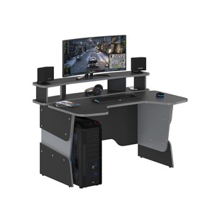 Компьютерный стол SKILLL STG 1390,  Антрацит/ Металлик в Махачкале