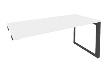 Стол приставной O.MO-SPR-4.8 Антрацит/Белый бриллиант в Махачкале