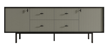 Комод с ящиками и дверцами Emerson (EM19/gray/L) в Махачкале