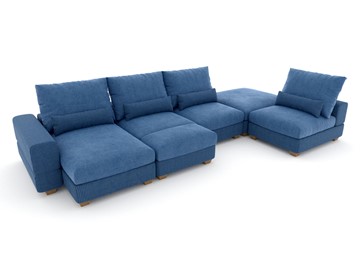 П-образный диван FLURE Home V-10-M П (П1+Д4+Д2+УС+ПС), Memory foam в Махачкале