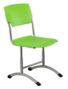 Детский стул регулируемый Отличник.3 3-5, Салатовый RAL 6038/Светло-серый в Махачкале
