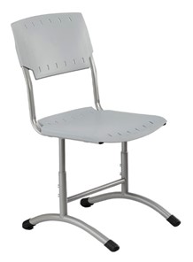 Детский стул регулируемый Отличник.3 3-5, Серый RAL 7040/Светло-серый в Махачкале
