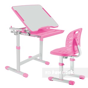 Растущий стол и стул Piccolino III Pink в Махачкале