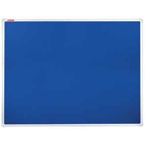Доска  для объявлений c текстильным покрытием для объявлений 60х90 см синяя, ГАРАНТИЯ 10 ЛЕТ, РОССИЯ, BRAUBERG, 231700 в Махачкале