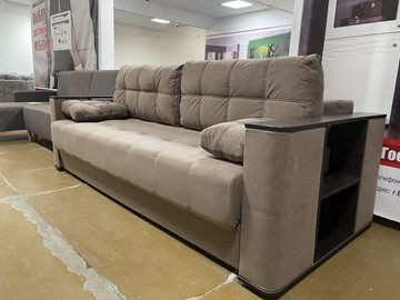 Прямой диван Респект 1 БД Лума 06 склад в Махачкале