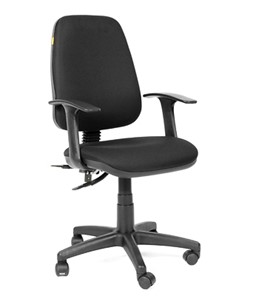 Компьютерное кресло CHAIRMAN 661 Ткань стандарт 15-21 черная в Махачкале