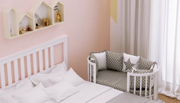 Детская кровать POLINI Kids Simple 911 Белый в Махачкале - предосмотр 7