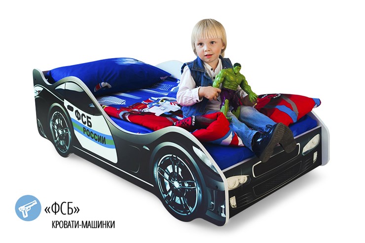 Кровать-машина детская ФСБ в Махачкале - изображение 1