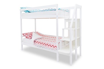 Двухэтажная детская кровать Svogen белый в Махачкале - предосмотр 2