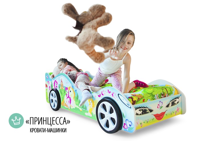 Кровать-машина детская Принцесса в Махачкале - изображение 3