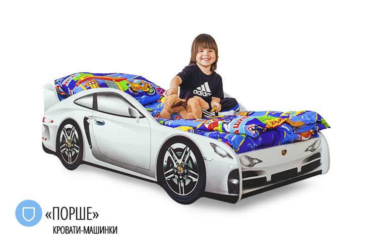 Детская кровать-машина Porsche в Махачкале - изображение 1