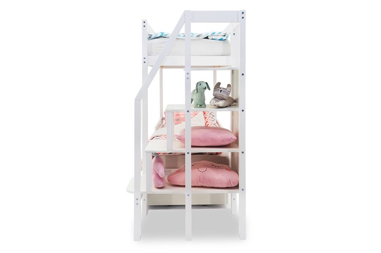 Двухэтажная детская кровать Svogen белый в Махачкале - изображение 7