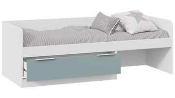 Кровать в детскую Марли Тип 1 (Белый/Серо-голубой) в Махачкале - предосмотр 1