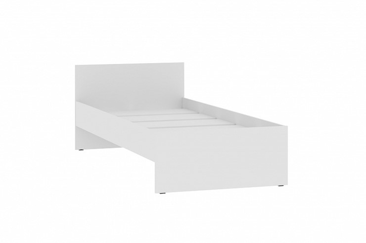 Кроватка НМ 011.53-01 Симпл, Белый в Махачкале - изображение 1