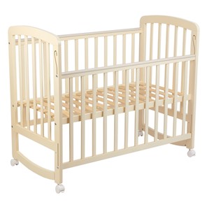 Кроватка для новорожденных POLINI Kids Simple 304 Бежевый в Махачкале