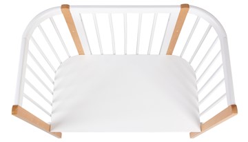 Кроватка-трансформер POLINI Kids Simple 120 Белый / Бук в Махачкале - предосмотр 4