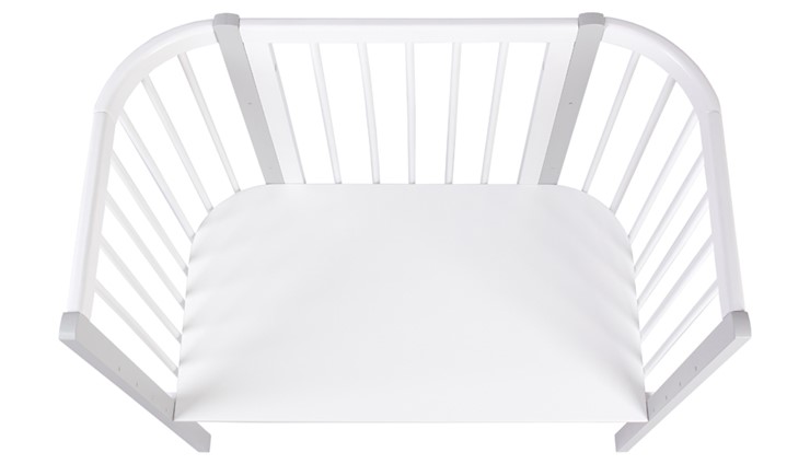 Детская кровать POLINI Kids Simple 120 Белый / Серый в Махачкале - изображение 3