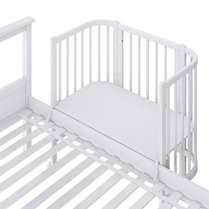 Приставная кровать POLINI Kids Simple 120 Белый в Махачкале - предосмотр 5