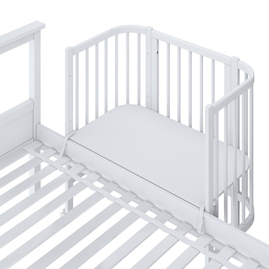 Приставная кровать POLINI Kids Simple 120 Белый в Махачкале - изображение 5