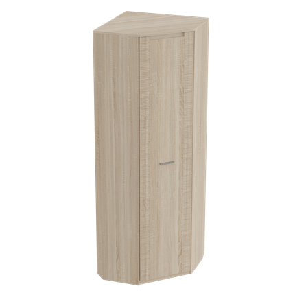 Угловой шкаф распашной Элана, Дуб сонома 720х720х208 в Махачкале - изображение