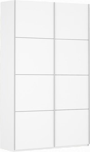 Шкаф-купе Прайм (ДСП/ДСП) 1600x570x2300, белый снег в Махачкале