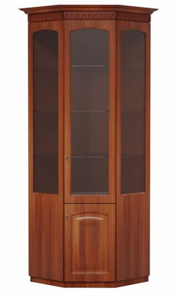 Угловой шкаф Гармония-4, витрина МЦН в Махачкале - изображение