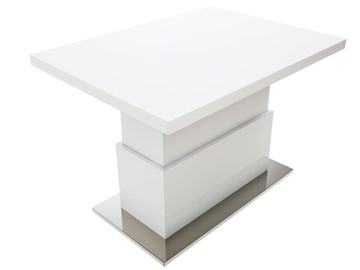 Складной стол-трансформер Slide GL, белый суперглянец в Махачкале - предосмотр 2