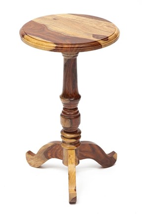 Кофейный столик Бомбей - 0237 палисандр, 35*35*60, натуральный (natural) арт.10046 в Махачкале - изображение