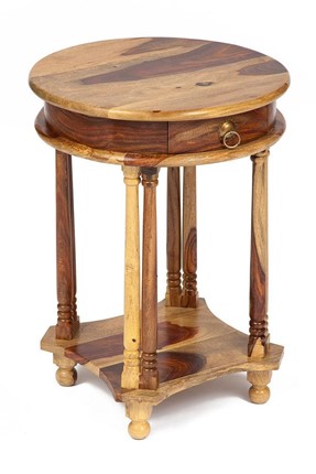 Кофейный стол Бомбей - 1149  палисандр, 45*45*60, натуральный (natural) арт.10049 в Махачкале - изображение