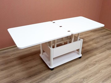 Складной стол-трансформер Дебют-3, белый/белый в Махачкале - предосмотр 5