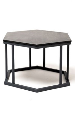 Столик для гостиной Женева  цвет серый гранит  RC658-50-50-4sis в Махачкале - изображение