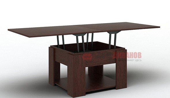 Журнальный стол-трансформер Модерн, венге в Махачкале - изображение