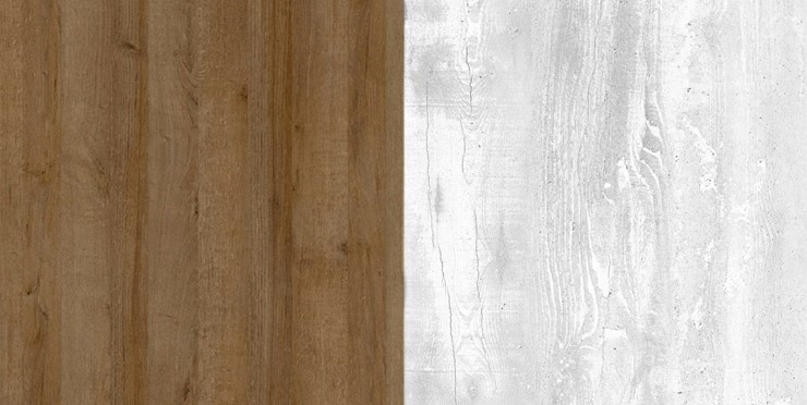 Угловой шкаф Пайн, ПП6, Дуб Крафт/Бетон Пайн в Махачкале - изображение 2