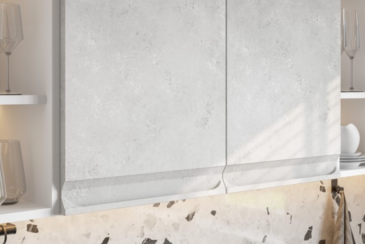 Угловой гарнитур Вельвет, бетон графит/бетон снежный в Махачкале - изображение 4