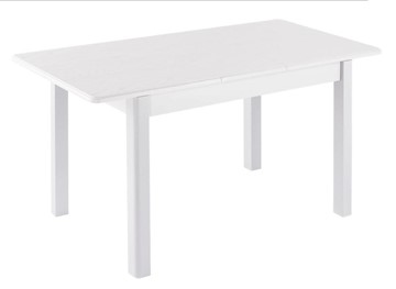 Кухонный раскладной стол Айсберг-01 МДФ, белый МДФ/40 массив прямые белые в Махачкале
