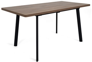 Обеденный раздвижной стол Дали-1L(ноги черные, дуб табако) в Махачкале - предосмотр 3