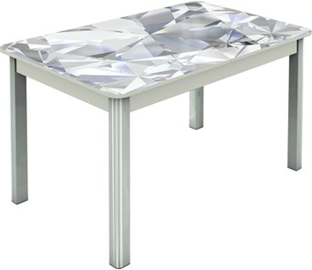 Обеденный раздвижной стол Гамбург исп.1 ноги метал. крашеные №23, Фотопечать (Текстура №32) в Махачкале