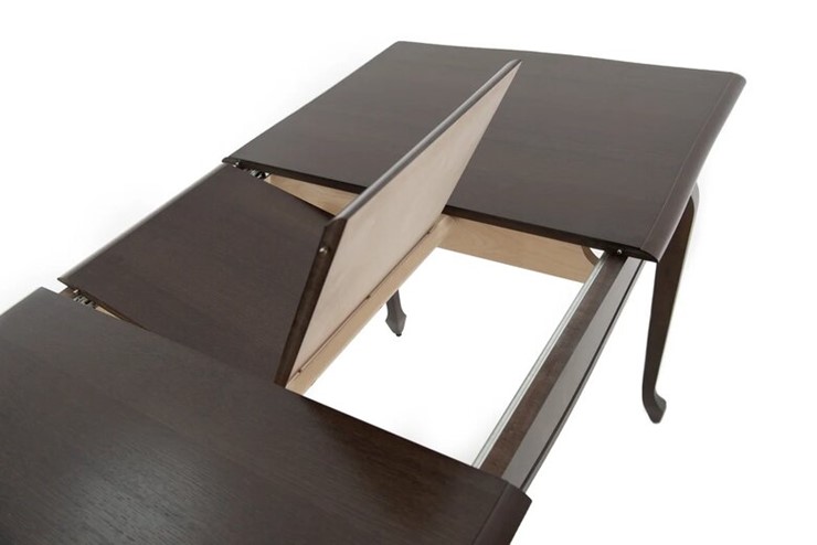 Кухонный раздвижной стол Кабриоль 1200х800, (Тон 7 - Орех тёмный) Морилка/Эмаль в Махачкале - изображение 8