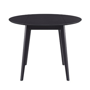 Обеденный раздвижной стол Орион Drop Leaf 100, Черный в Махачкале