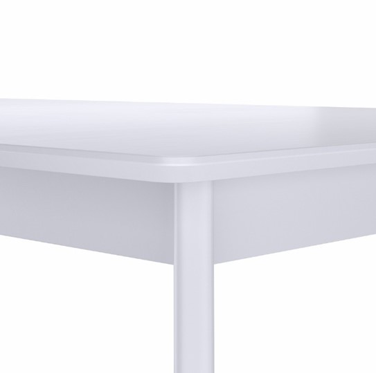 Обеденный раздвижной стол Пегас Classic Plus 120, Белый в Махачкале - изображение 3