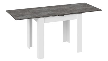 Кухонный стол раздвижной Промо тип 3 (Белый/Ателье темный) в Махачкале - предосмотр 1