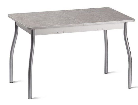 Раздвижной стол Орион.4 1200, Пластик Урбан серый/Металлик в Махачкале - изображение